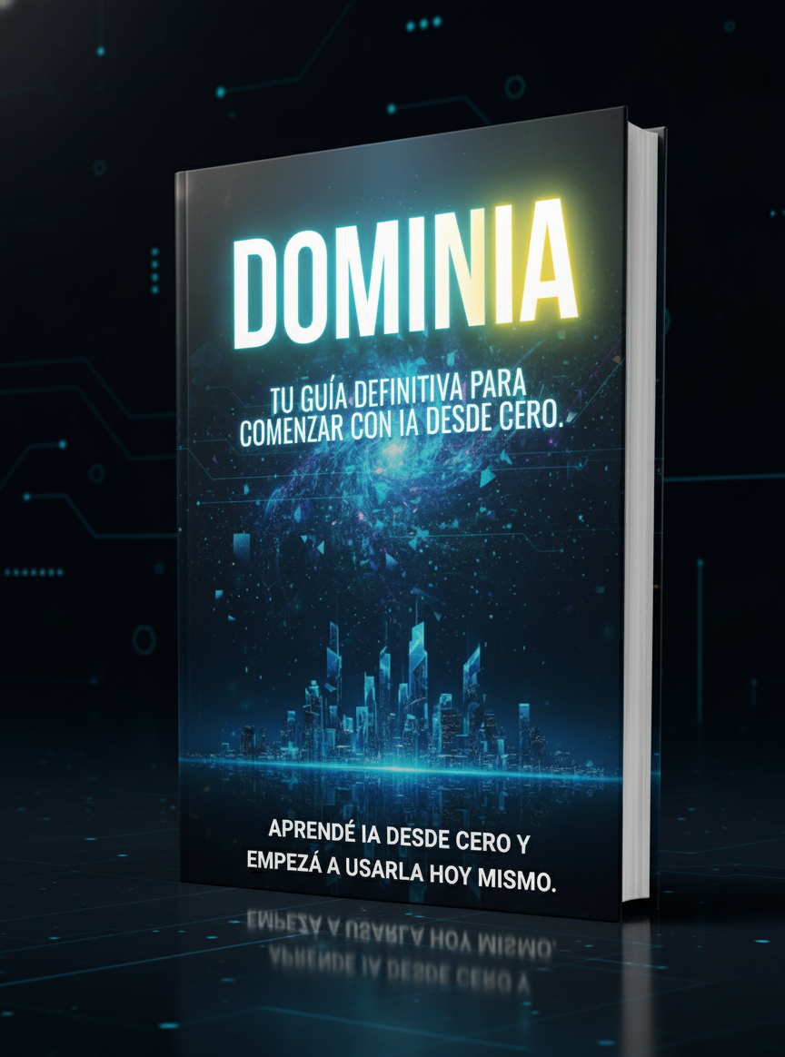 DOMINIA: TU GUIA DEFINITIVA PARA COMENZAR CON IA DESDE CERO + BONOS DE REGALO